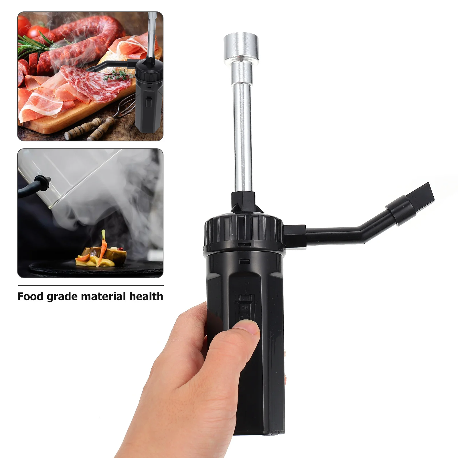 

1 pc Portable Food Reusable Ham Smoker Light Weight Small Size For Kitchen Home Restaurant Picnic Bar Wine Smoker Useful