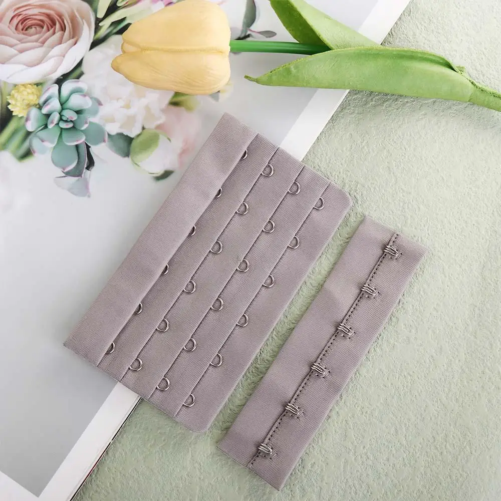 Strap 4 Rows 6 Hook Bra  Extension Buckle For Bra Intimates Accessories Lingerie Strap Bra Extenders Bra Extenders Strap