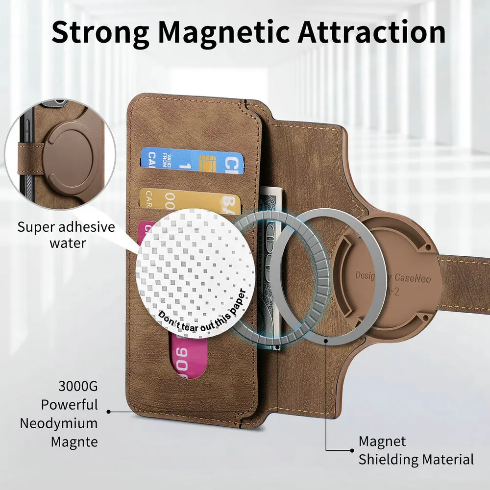 Luxury Case for Motorola Edge 70 60 Fusion Signature 5G Leather 2IN1 Moto G86 Power G56 G55 75 G85 Edge 60S 60 Neo 50 Pro G17