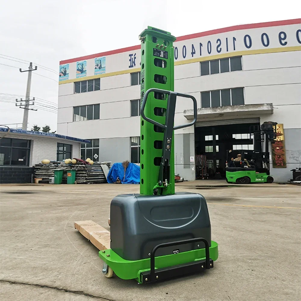 Self Loading Lifting Portable Forklift Electric Stacker semi self stacker