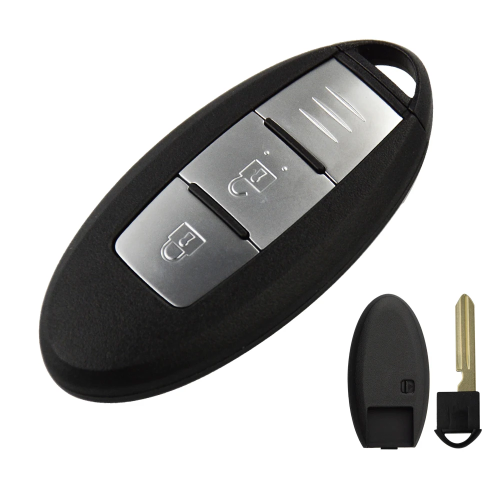 OkeyTech 3 Buttons Car Remote Key Shell for Nissan Cube Juke Versa Note X-Trail Qashaqai Sunny Juke Altima TIIDA Murano Maxima