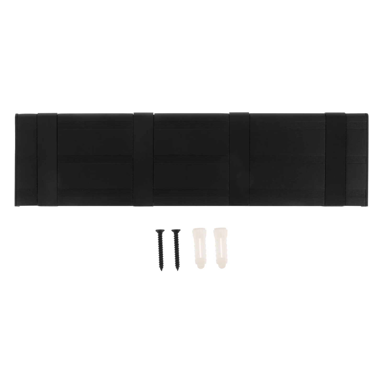 

4 Hooks Hangers Sturdy Frosted Hidden Screw Modern Household Porch Bag Umbrella Key Ring Storage