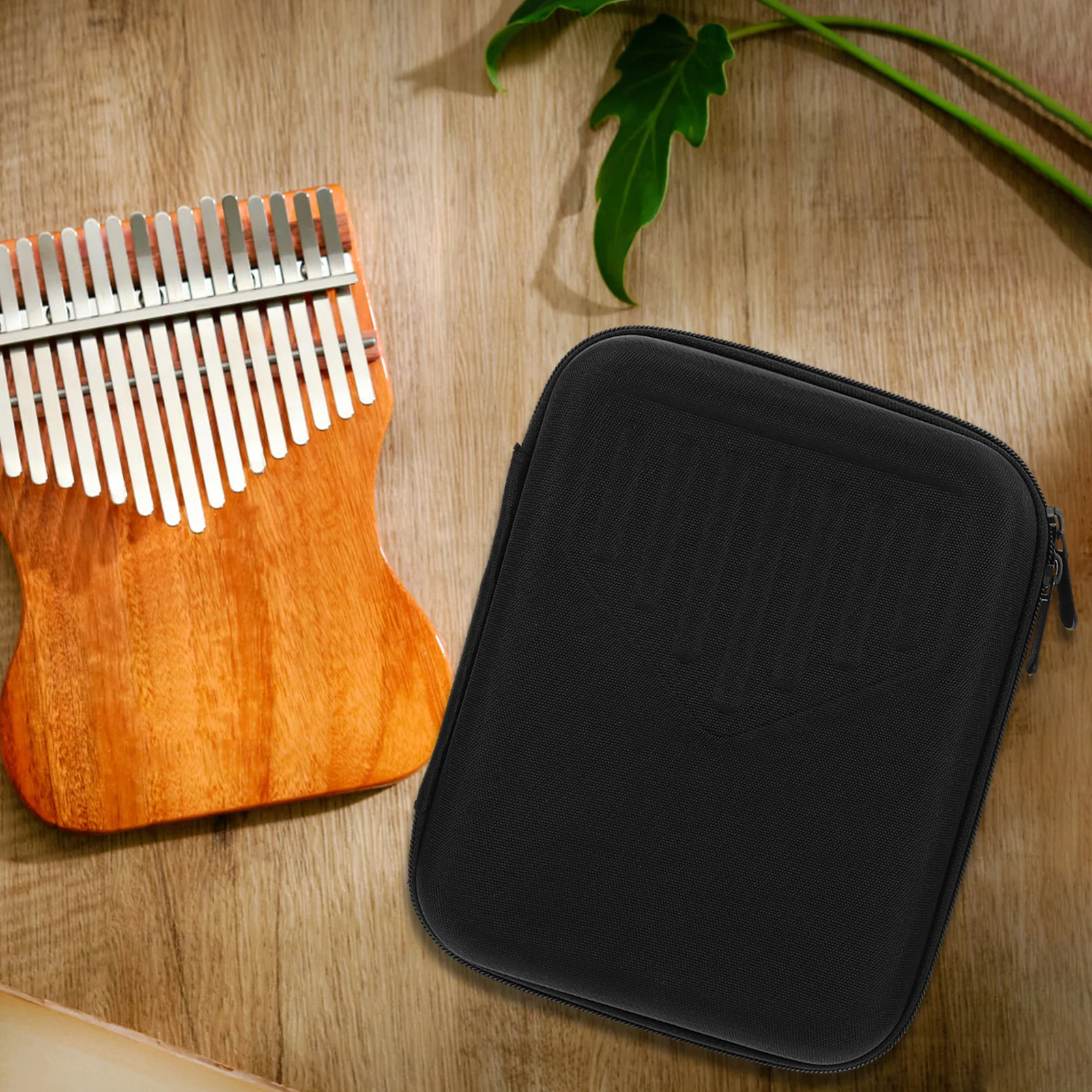 

EVA Kalimba Case Thumb Piano Bag Protective Storage Waterproof Travel Pouch Compact Lightweight Resistant Zipper