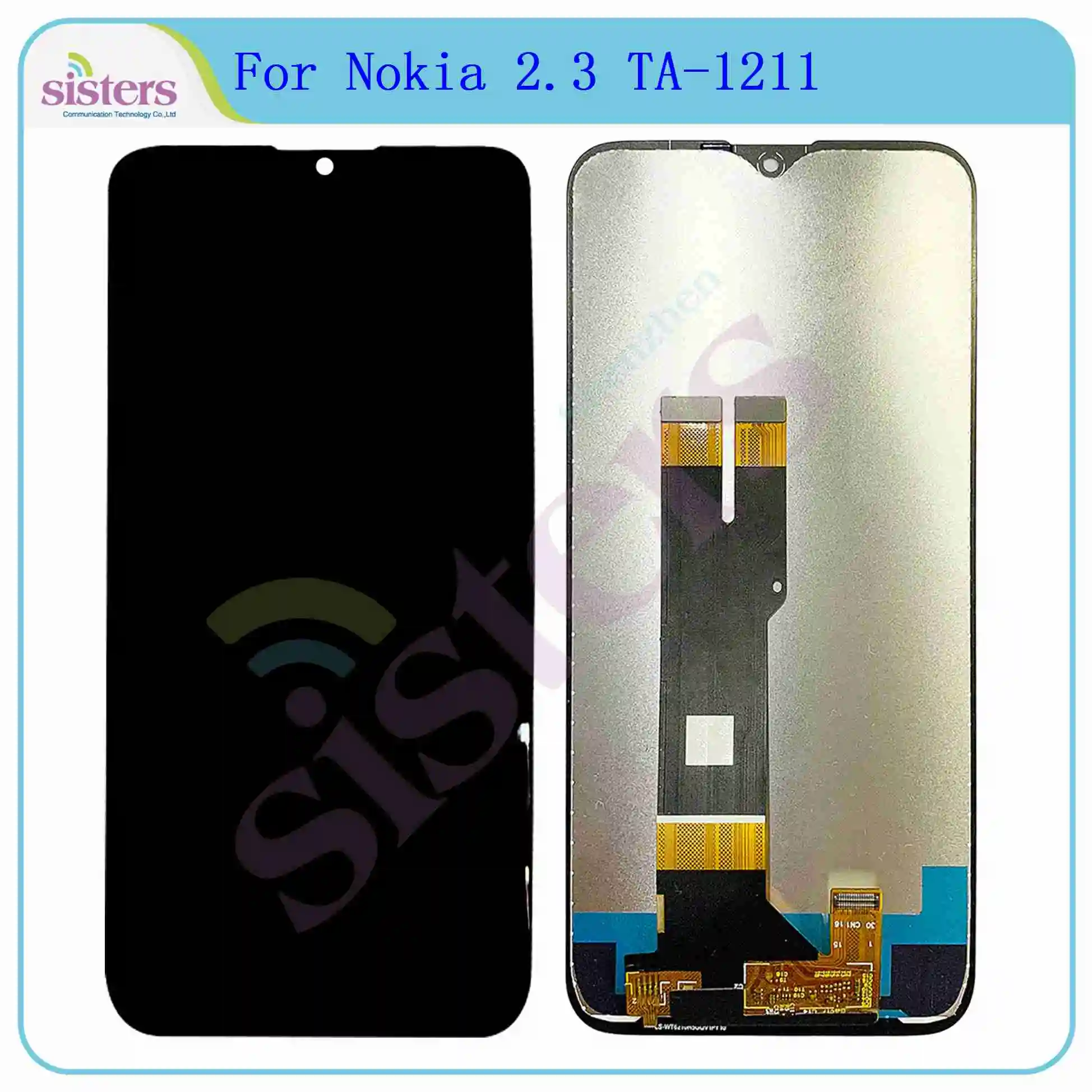 Original For Nokia 2.3 TA-1211, TA-1214, TA-1206 Nokia 5.2 Lcd Display Touch Screen Digitizer