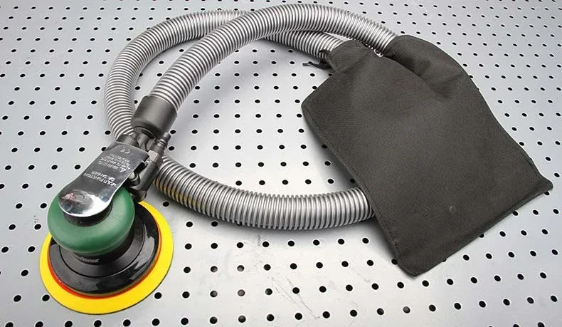 Xuanston H-2150N lixadeira pneumática de grau industrial 5 polegadas redonda máquina de polimento pneumático ferramenta moagem