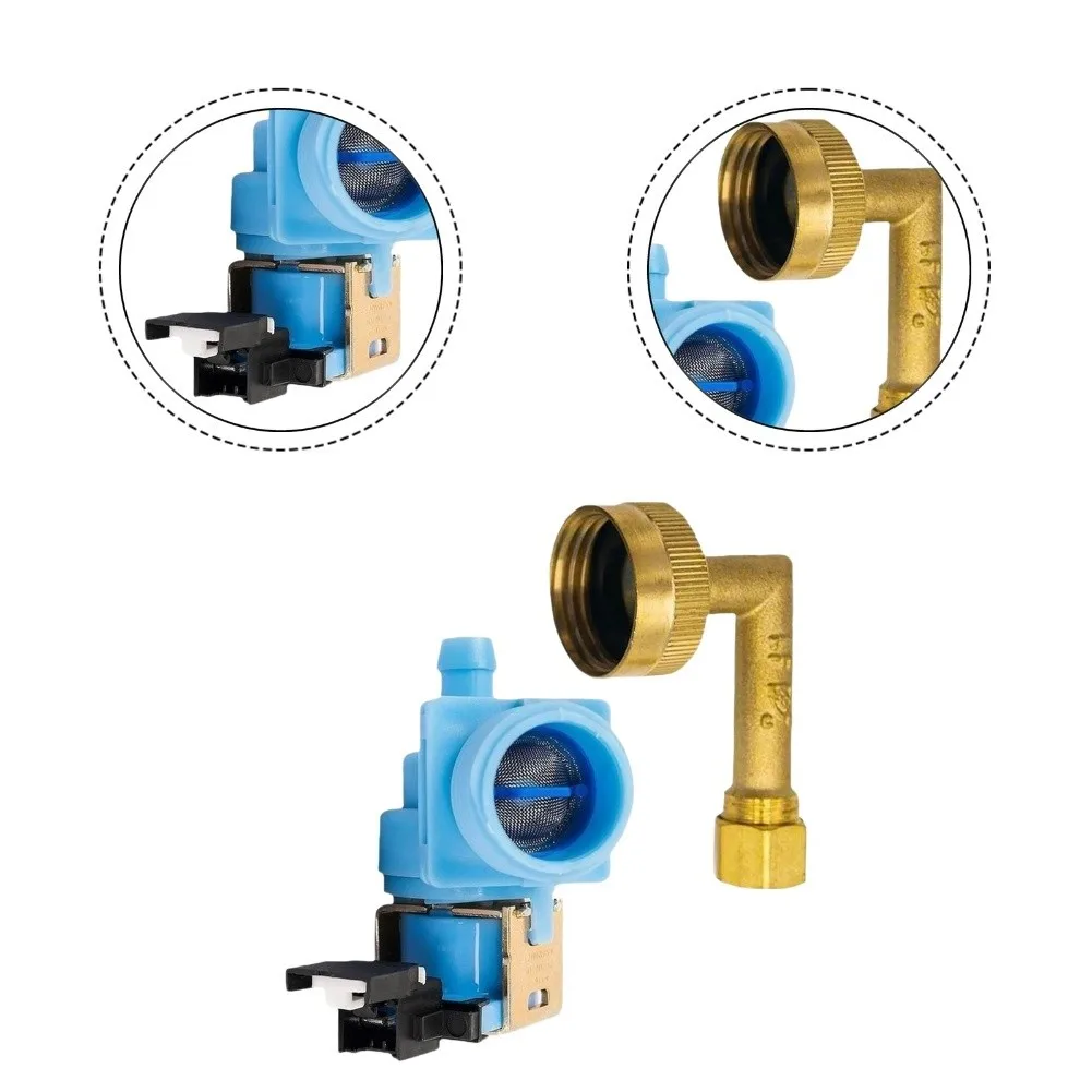 Water Inlet Valve Replacement Part W10327250 Compatible with Multiple For Dishwasher and Washing Machine Models