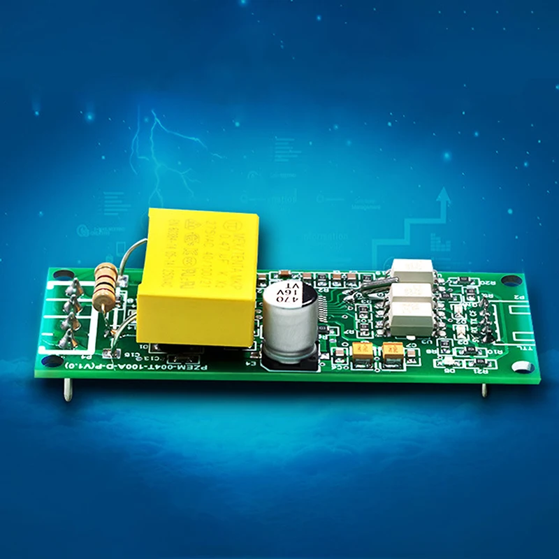 Medidor Multifunções Digital, Tensão Atual Módulo de Teste de Freqüência, Comunicação, TTL Serial, PZEM-004T, AC 80-260V, 100A, 1 Conjunto