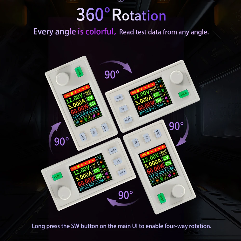 CNC Lifting Voltage Module Constant Voltage and Constant Current Solar Charging Module Buck Module