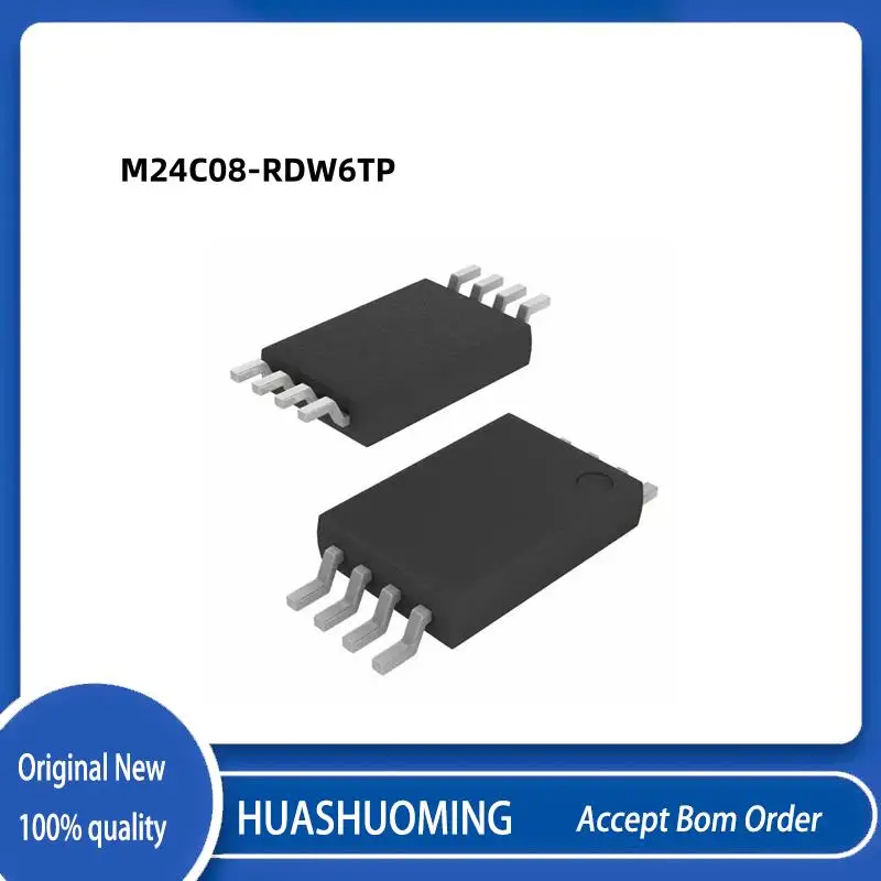 NeW 50PCS/LOT   M24C08-RDW6TP  M24C08RDW6TP M24C08  408RP 408RT TSSOP8