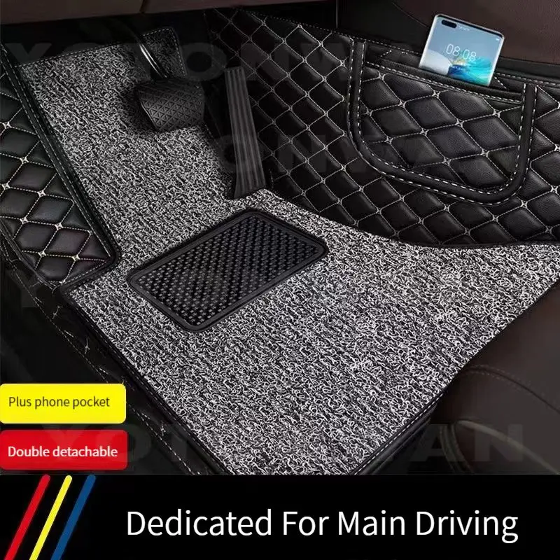 

Custom Double-layer Main Driving Car Mat 100% For Chery Arrizo 5 GX 5 PLUS 3 7 7E 6 s21 Tiggo 8 5PLUS 7 A3A5 E5 Auto Accessories