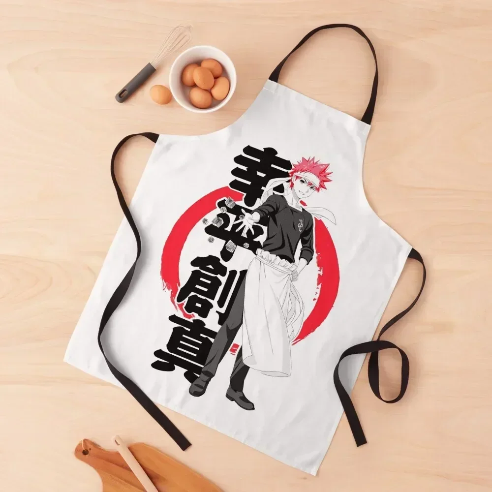 

Фартук Food Warrior (черный) Симпатичные кухонные аксессуары для женщин Товары для дома и кухни Рождественский кухонный фартук