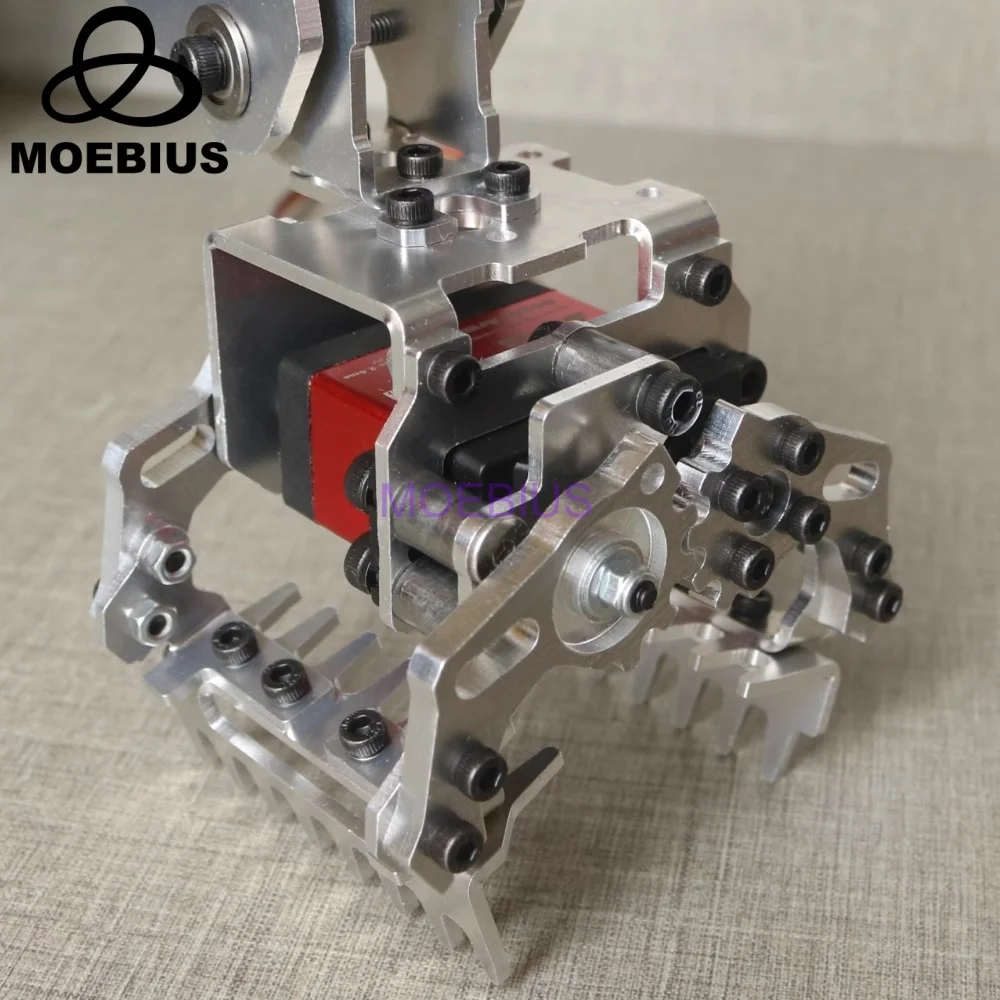 Metal Mechanical Hand Claw Robot Arm Gripper Clamp Clip DIY Toy Parts for Digital MG996r Servos