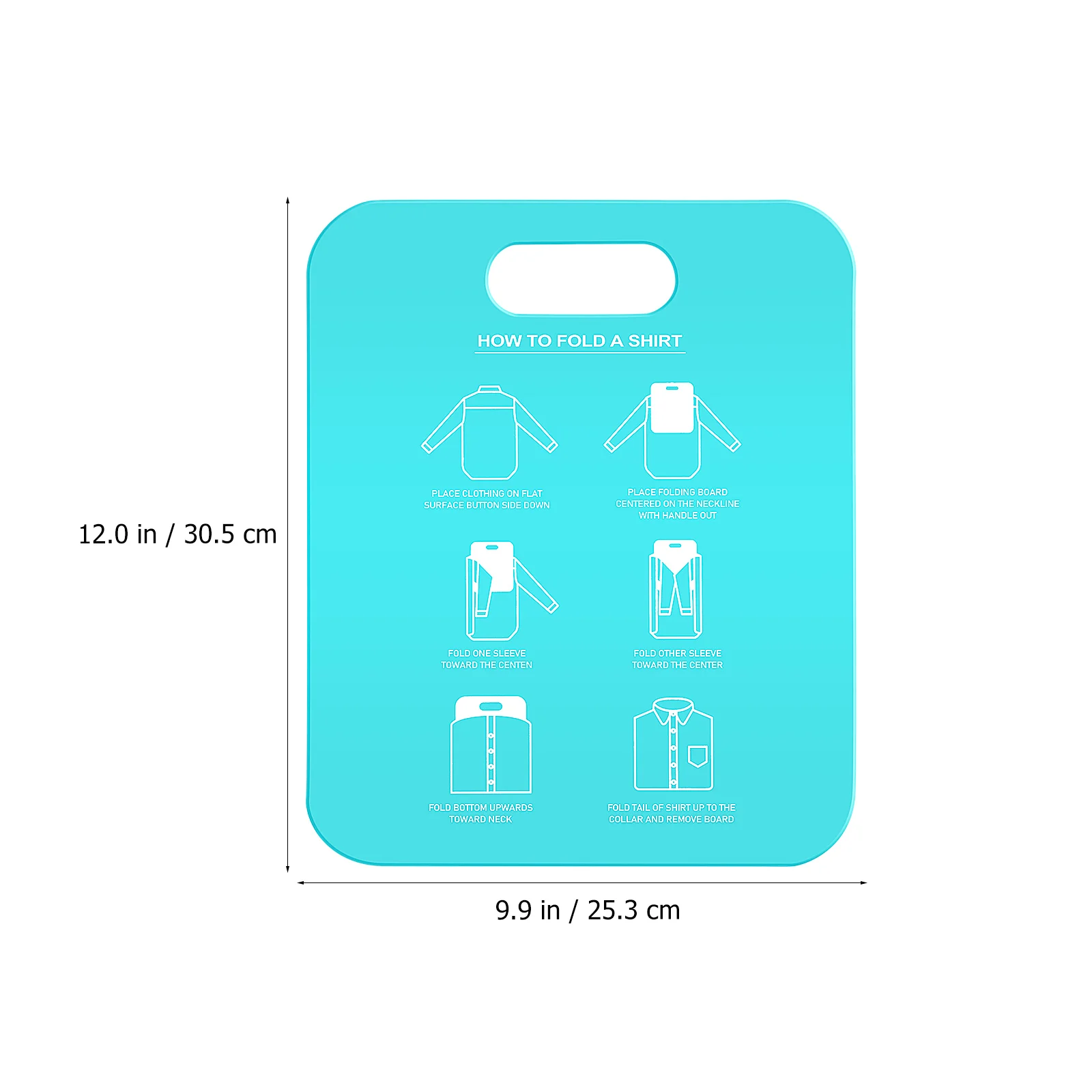 2 Pcs Lazy Folding Board Shirt Folder T-shirt Shirts Portable Clothing for Clothes Tool Travel