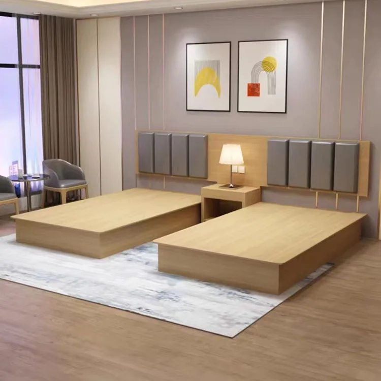 

Durable Using Low Price Wood Hotel Furniture King Size Hotel Beds