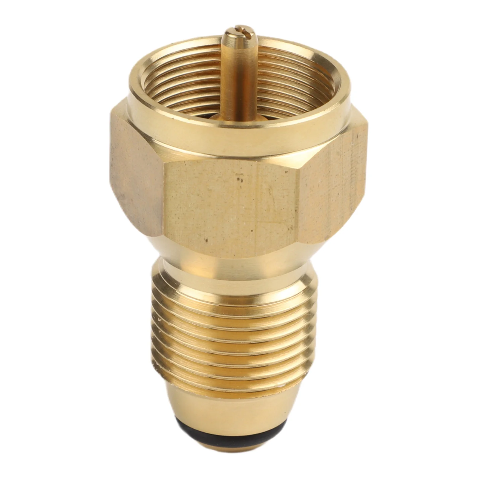 Smart Way to Refill 1lb Propane Bottles from 20lb Tank with Solid Brass Adapter Reduces Waste and Saves Money Over Time