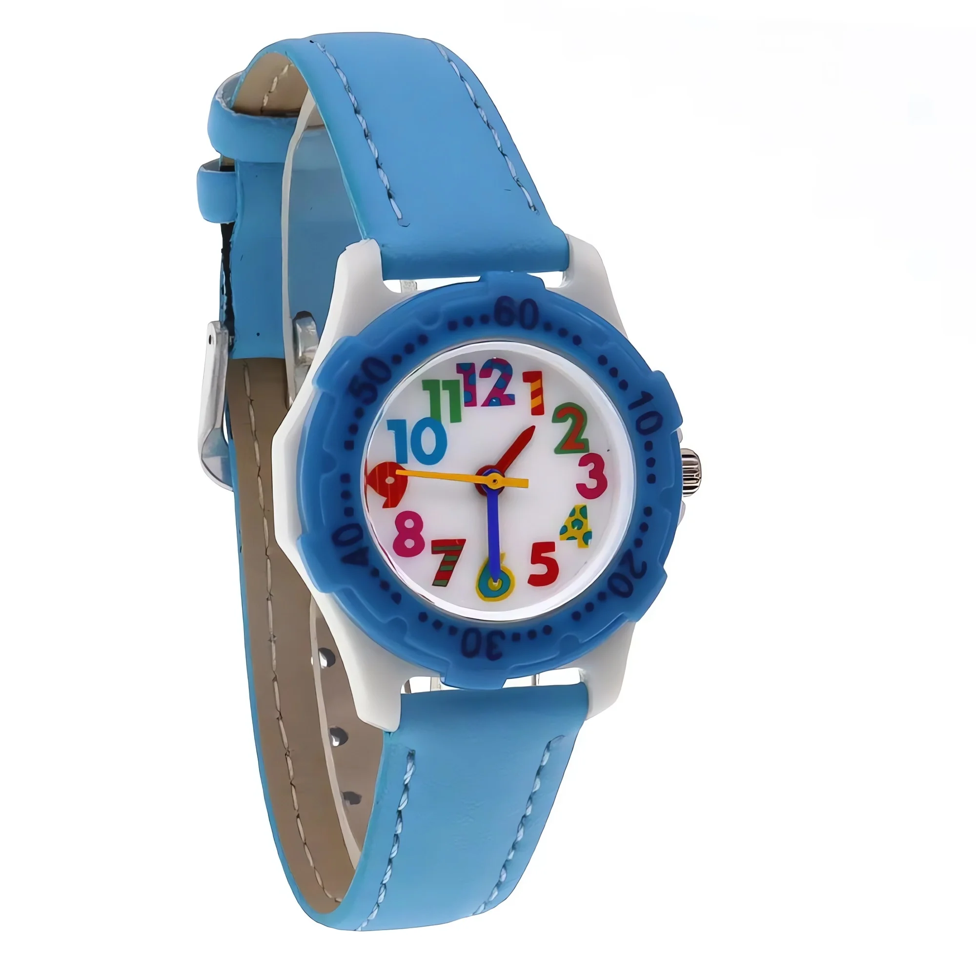 

Girls Boys Colorful Dial Children Watches Plastic Case 28mm Watch Children Wristwatch Wholesales Watches Party Gifts