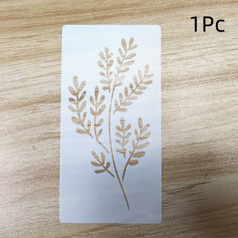 18 Pcs Flower Leaf Stencils, Reusable Painting Templates