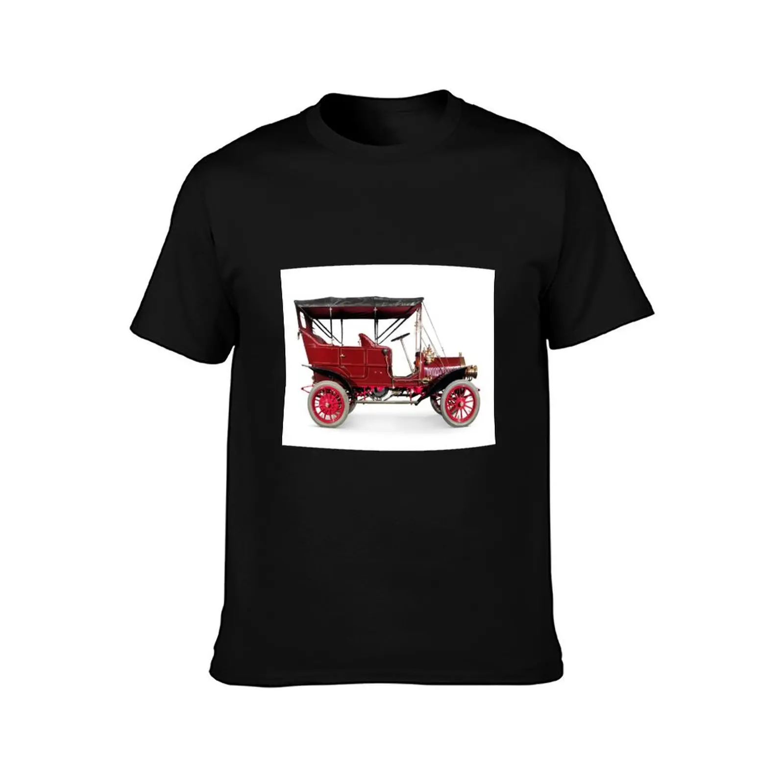 1908 McLaughlin Buick Model F vintage car art photo print T-Shirt boys whites customs funny t shirts for men