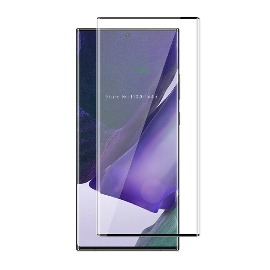 4pcs  Anti Scratch Clear Mobile Phone Tempered Glass Film Screen Protector  for Samsung S20 S21 S22 S23 Ultra Tempered Glass