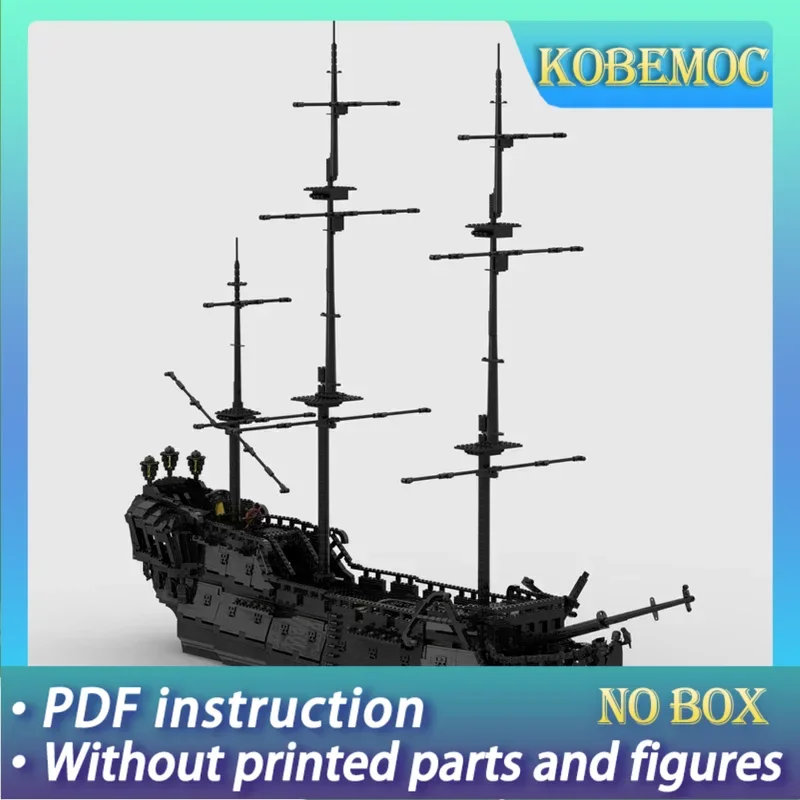 

Classics Pirate Warship Model Moc Building Bricks Sea Pearl Ship Technology Modular Blocks Gift Christmas Toys DIY Sets Assembly