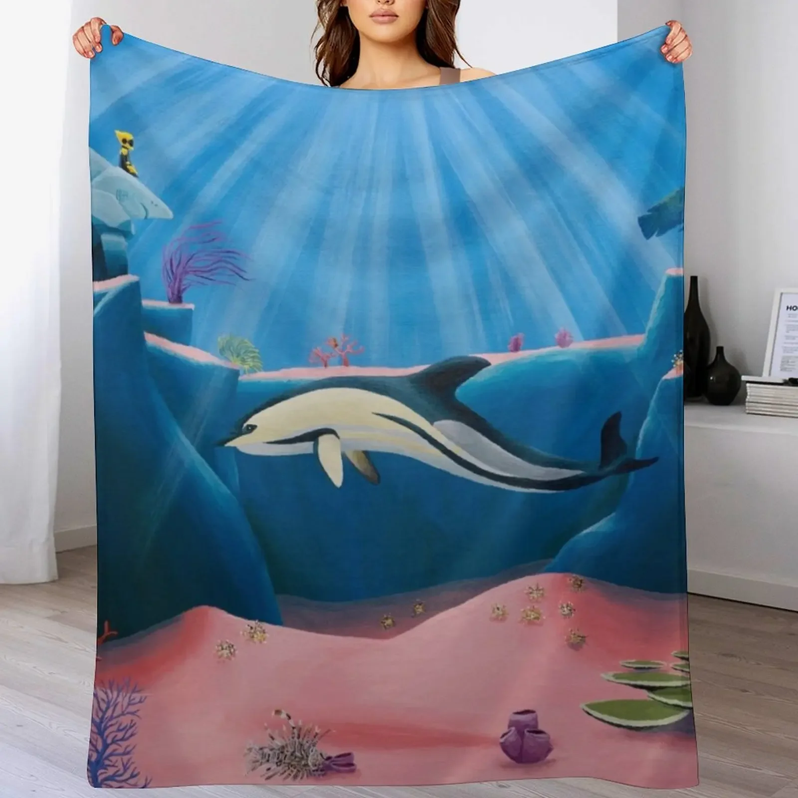 

Meditate Throw Blanket Warm Throw Blanket Gift for Anniversary