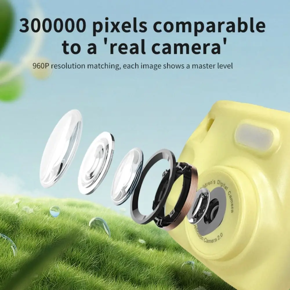 Foto's maken Mini Kindercamera Kleine Slr Speelgoed Kinderen Mini Digitale Camera HD Selfie Kids HD Camera Speelgoed Buitenfotografie