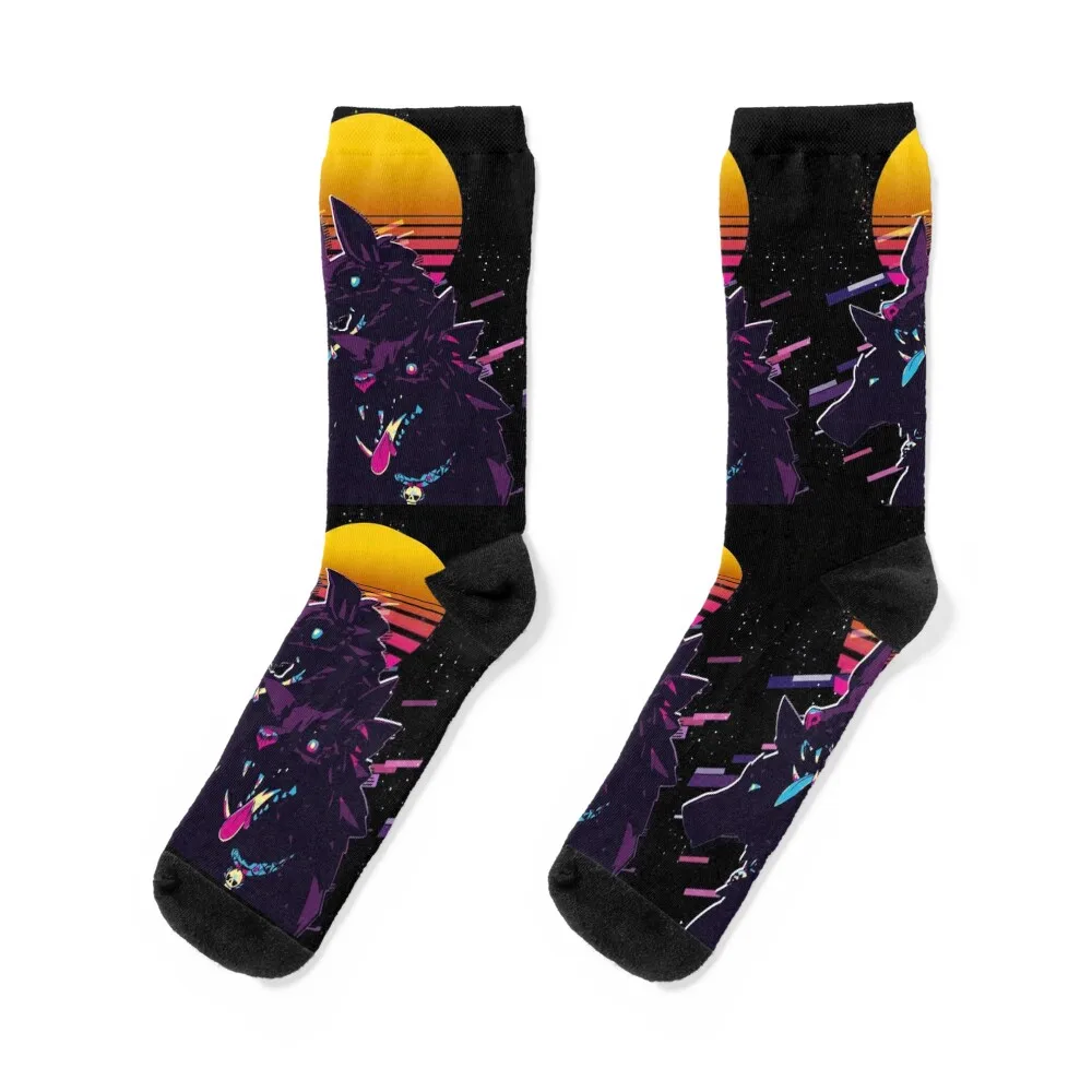 

Cerberus - Hades (80s Retro) Socks happy men cotton high quality funny gifts kids Men's Socks Luxury Women's