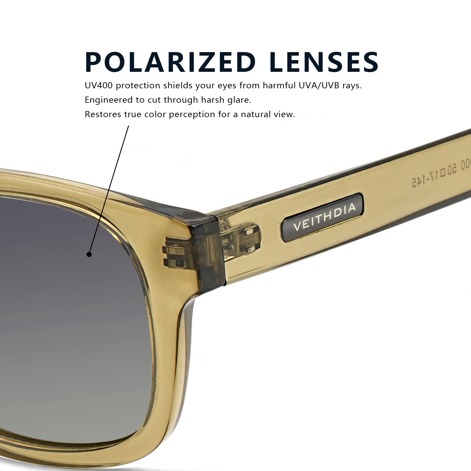 VEITHDIA แว่นกันแดดโพลาไรซ์แฟช - Sunglasses Aviator Polarized บทวิจารณ์และราคา