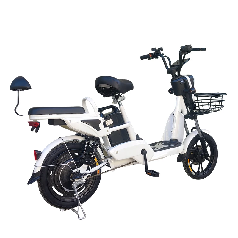 Factory,14 Inch,Household Electric Bike,350W Parent-child E-bike,60V Lithium Battery Excursion Electric Bicycle,Cargo Ebike,OEM