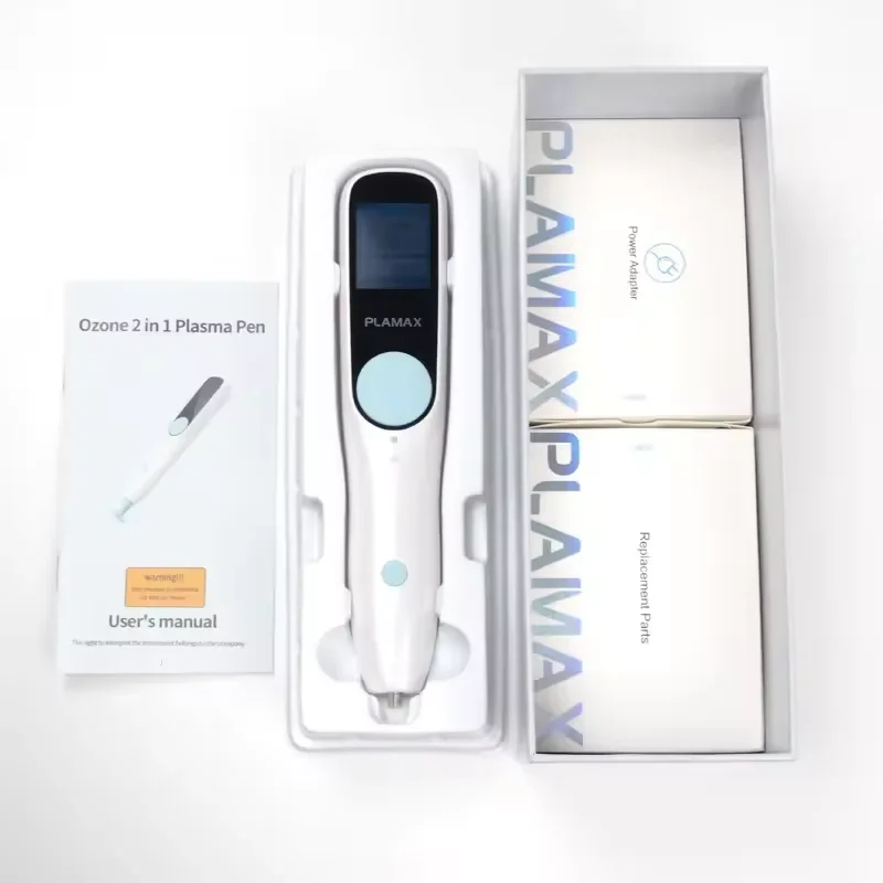 Plasma Pen Plamax 2 In 1 Ozone Plasma Shower Acne Treatment Auto Mole Removal