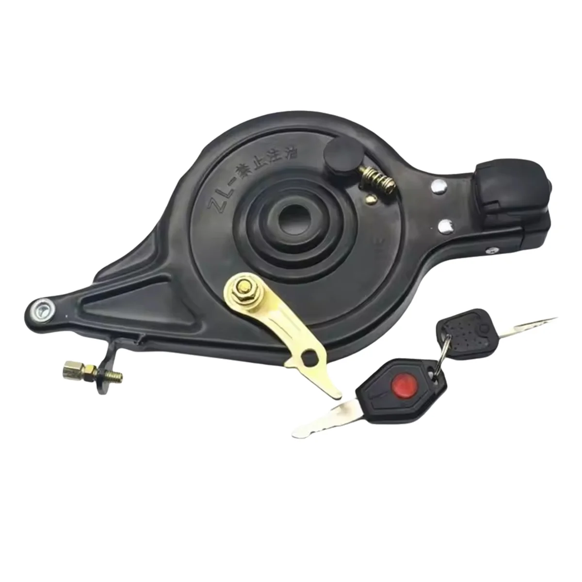 With Iniversal Lockable Rear Brakes 100 Type Electric Bicycles Parts Brake Pads Electric Bicycles Accessories,A