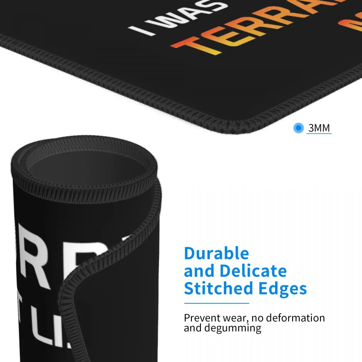 Focused Terraforming Mars Player Mouse Pad Computer Keyboard Mouse Mat Gamer PC Laptop Desk Mat Office Accessories Table Mats