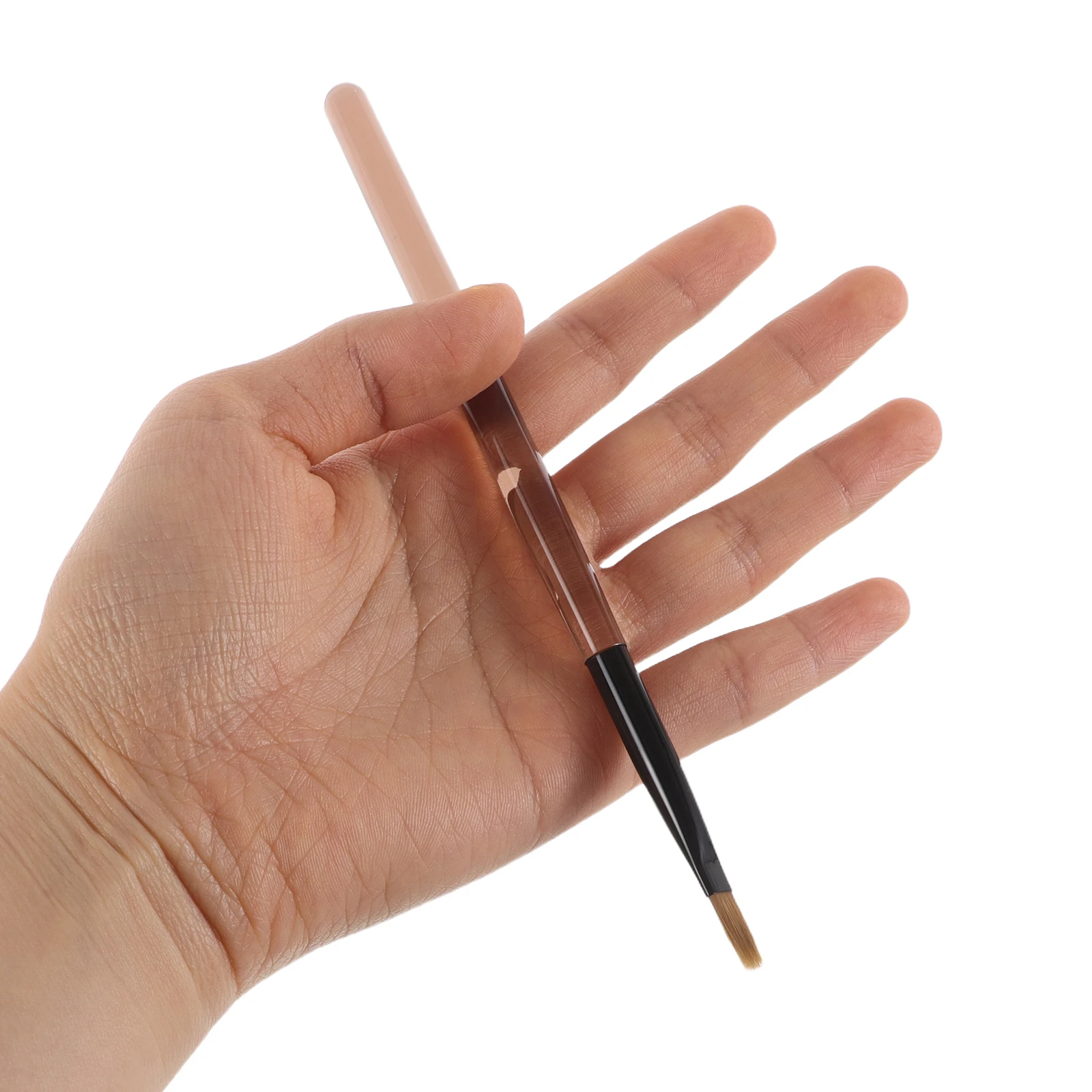 

2Pcs Manicure Gradient Brushes Smooth Blending Dense Bristles Nail Art Tools for Blooming Nails Salon Professional Drawing Pens