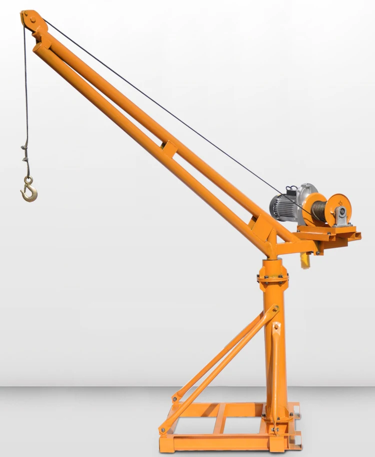 

Mini Swing Arm Hoist Lifting Crane 30 M Heavy Duty Industrial Strength Wall Mounted Garage Erection Lifting Equipment