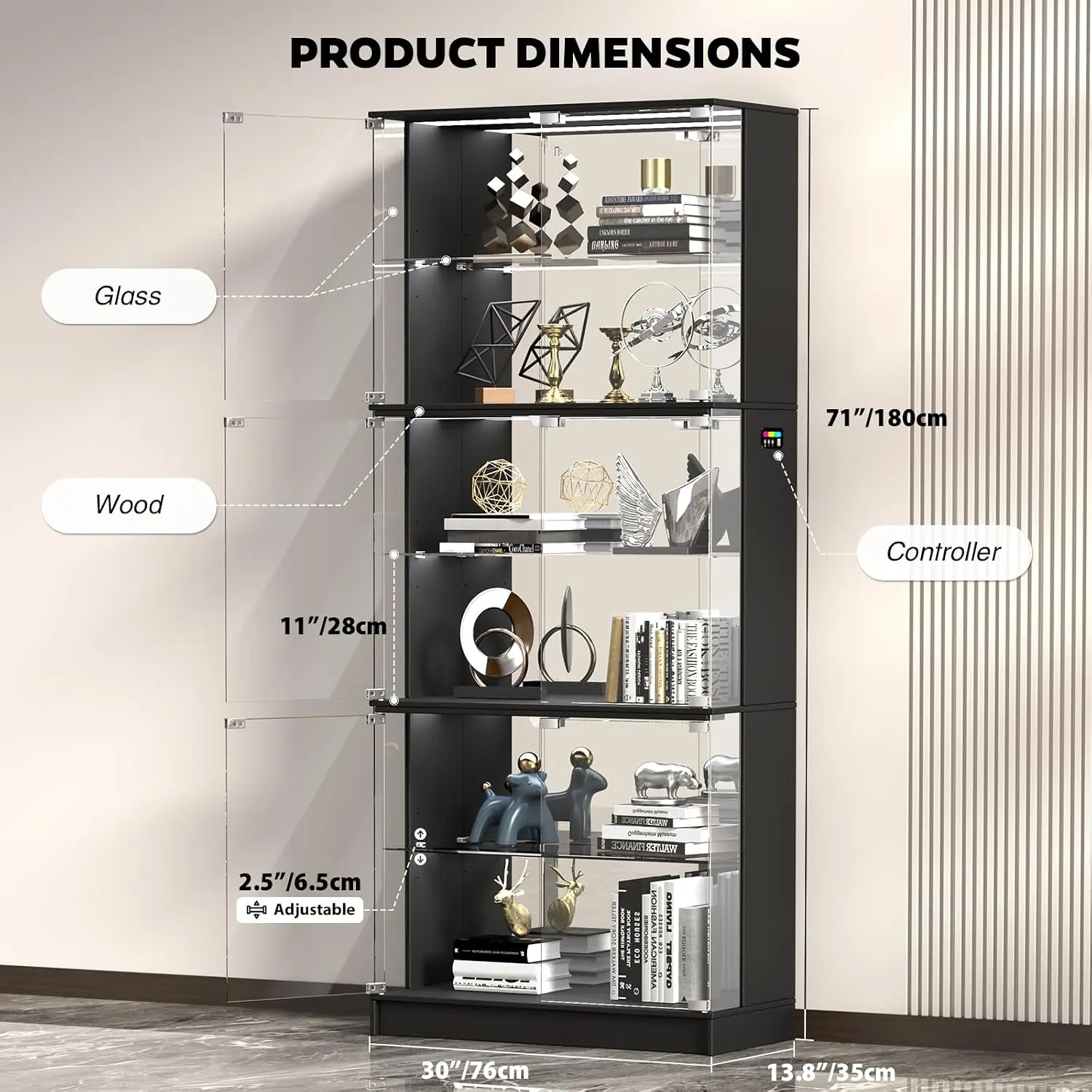 Thumbnail 2 - #3 Glass Display Cabinets Comparison Guide