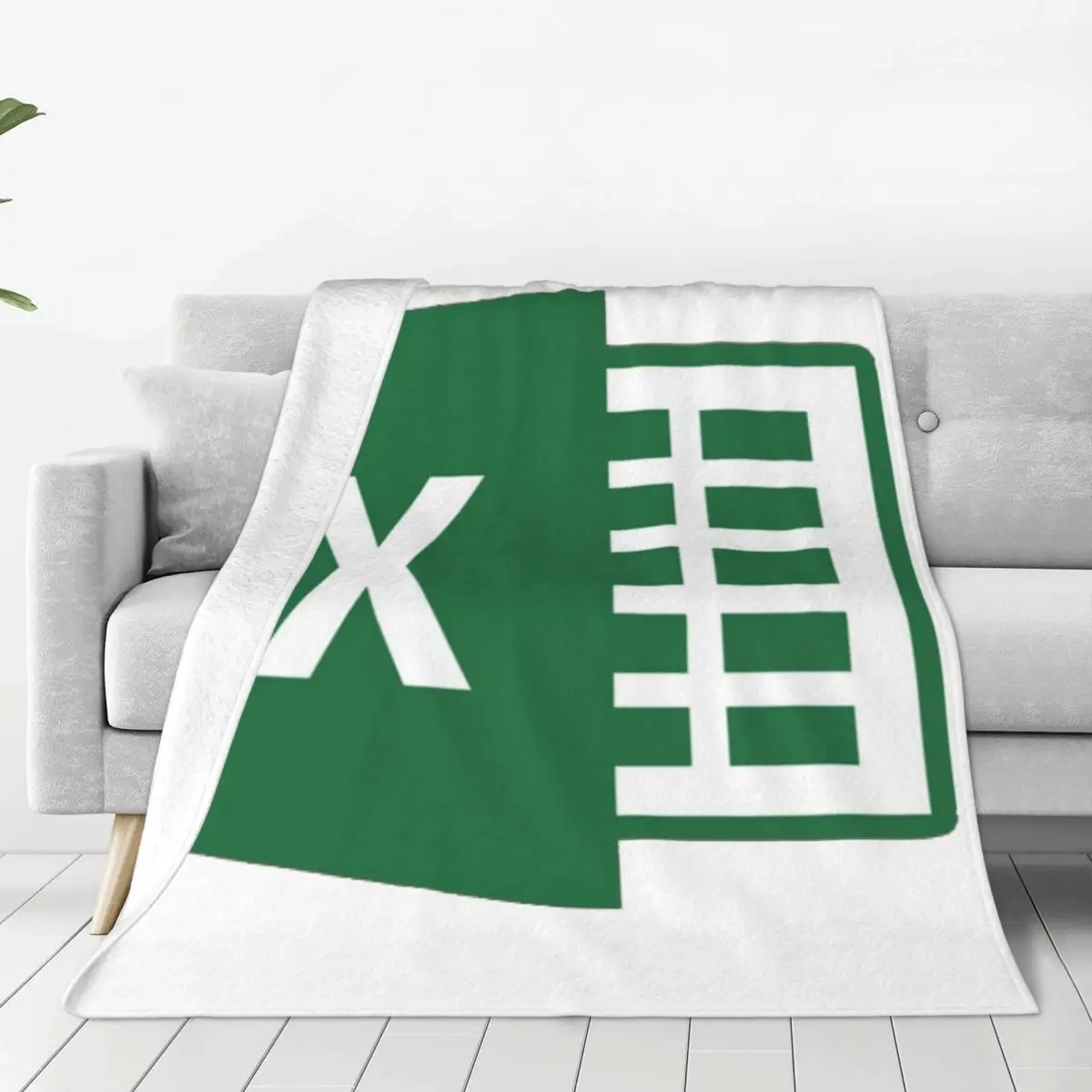 Excel Blankets Soft Warm Flannel Throw Blanket Bedding for Bed Living room Picnic Travel Home Sofa