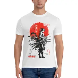 Roronoa Zoro Perfect Anime Men's T Shirts Enma Ai Creative Tee Shirt Short Sleeve Round Neck T-Shirts Cotton 6XL Clothes