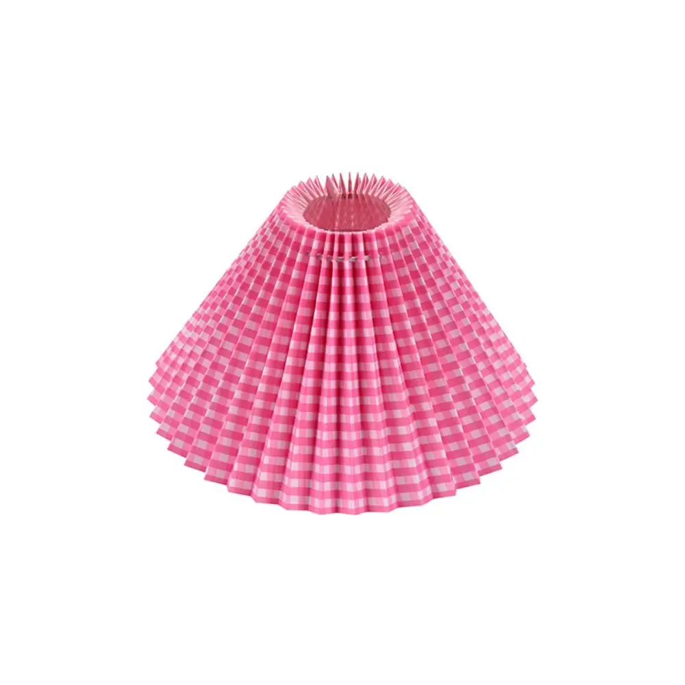 

Home Decoration Modern Pleated Lampshade Washable Minimalist Chandelier Cover DIY Retro Table Lamp Cover Pendant