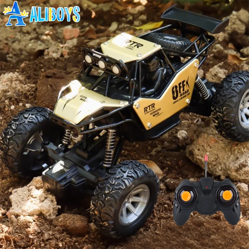 

1:20 RC Car Remote Control Climbing Off-Road Alloy Drift Truck Racing Vehicle Model Toy All Terrain Buggy Boy Christmas Gifts