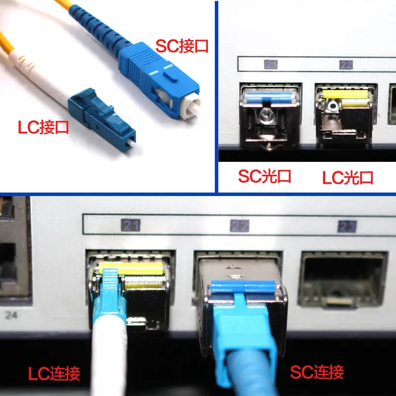 Gigabit single-mode single-fiber core optical module SFP 1.25G 10km LC/SC compatible with  Huasan Ruijie Haikang