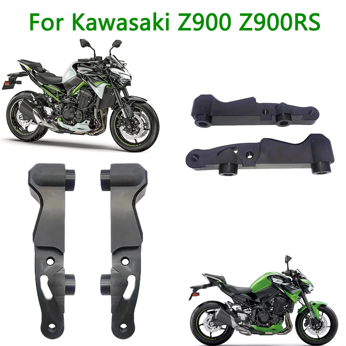 

Motorcycle CNC 7075 Brake Caliper Adapter-Upgrade Braking Performance accessories DISC Fit For Kawasaki Z900 Z900RS M50 GP4