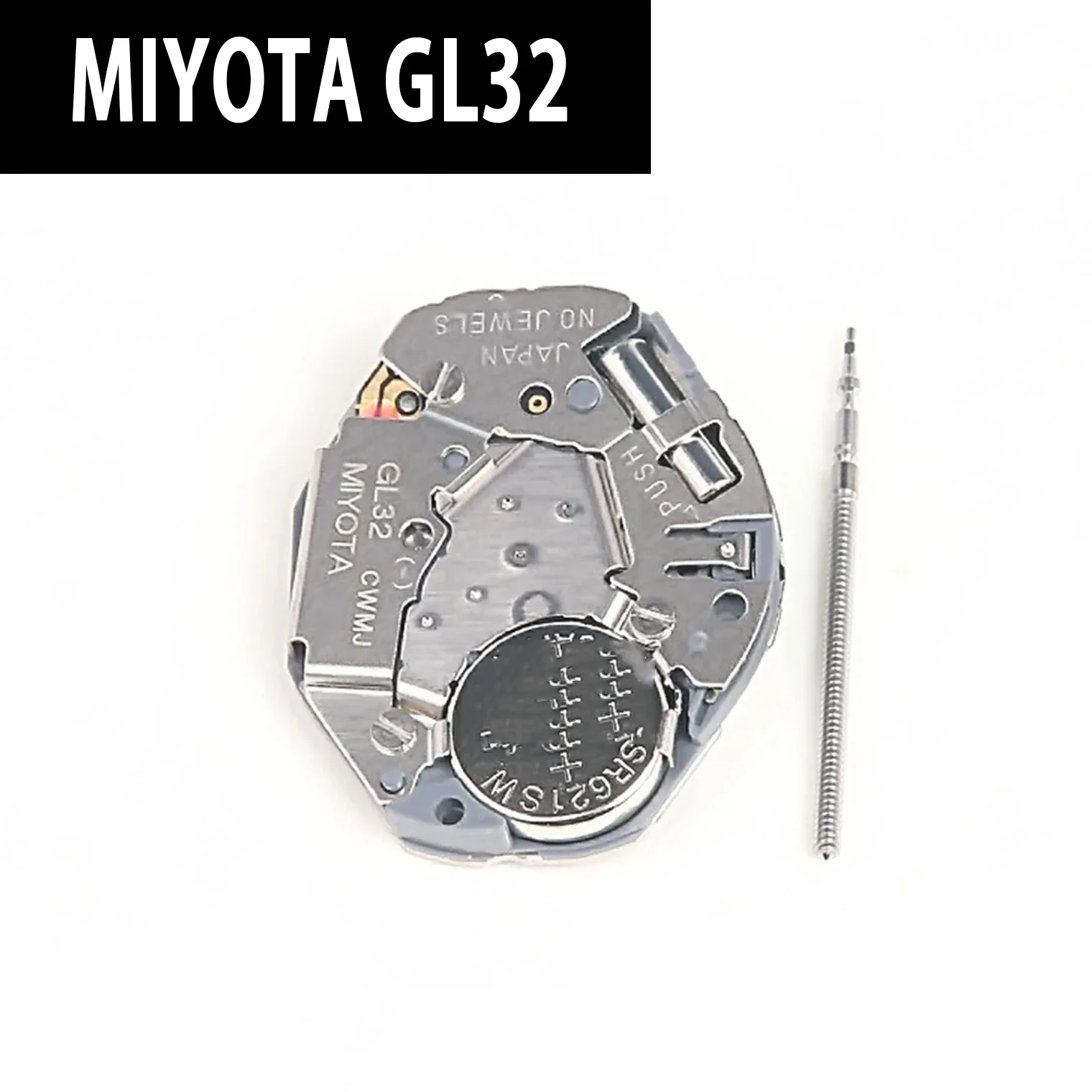 Neues original japan miyota gl30 werk quarz elektronisches gl32 werk drei zeiger uhr werk teile