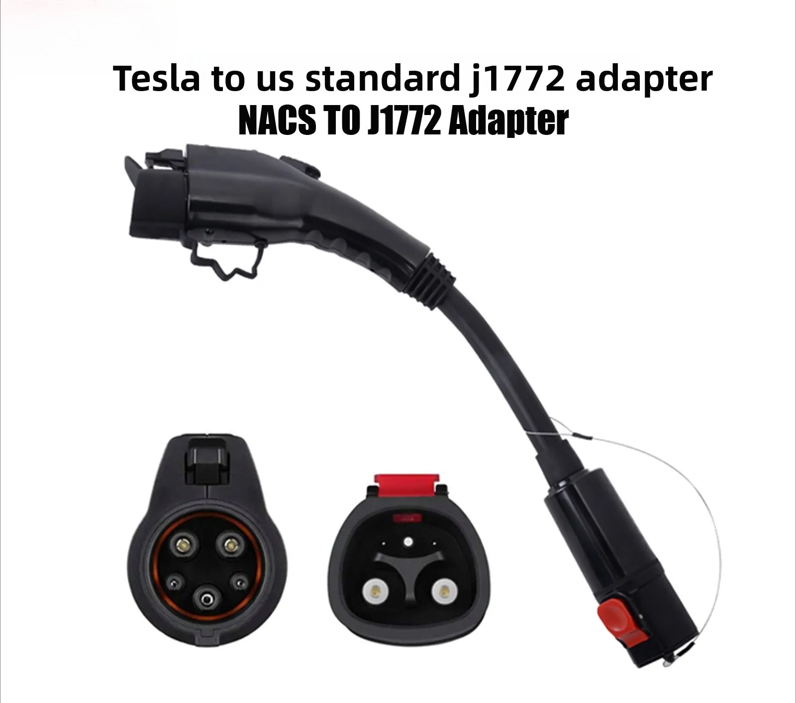 

Suitable for Tesla to American standard J772 AC charging pile conversion head American version adapter