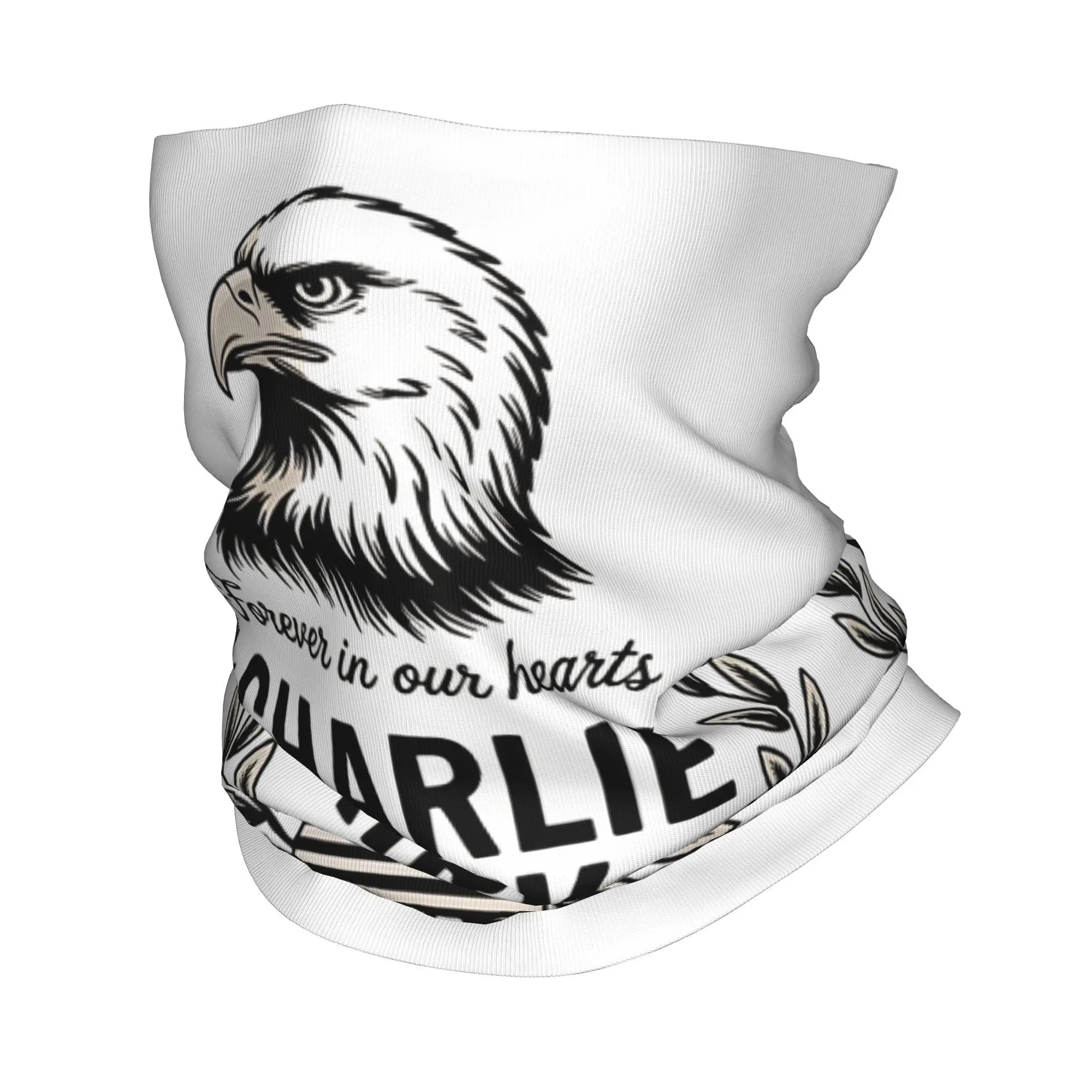 RIP Charlie Kirk Memorial Bandana Neck Cover Printed A True Patriot Balaclavas Wrap Scarf Headband Men Women Adult Washable