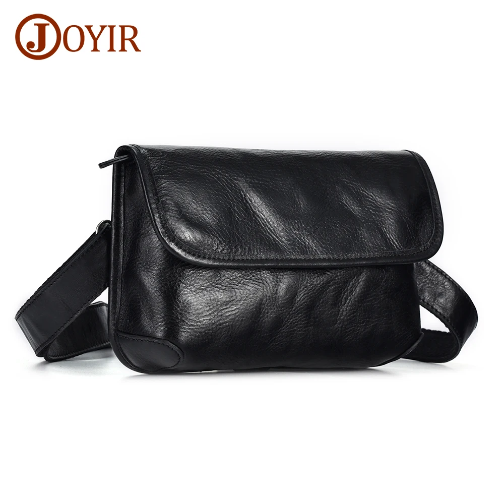 JOYIR Genuine Leather Men's Shoulder Bags Small Crossbody Bags for Women Casual Travel Messenger Bag Male High Quality New