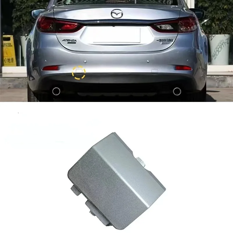 Car Rear Bumper Tow Hook Cover Lid Towing Trailer Hauling Eye Cap For Mazda 6 Atenza Sedan 2013 2014 2015 2016