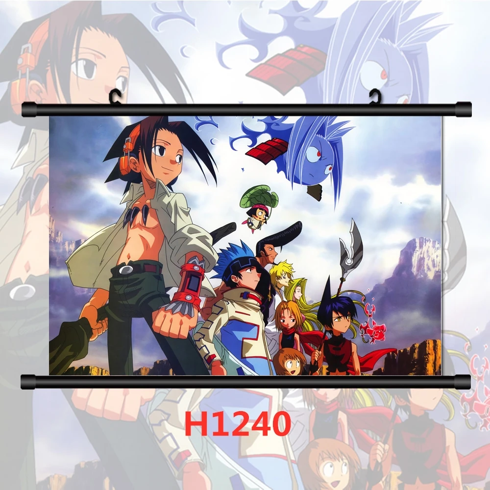 Shaman King Asakura Yoh Hao Kyouyama Anna Canvas Painting Children Room Decor Animation Posters Print Wall Art Pictures No Frame