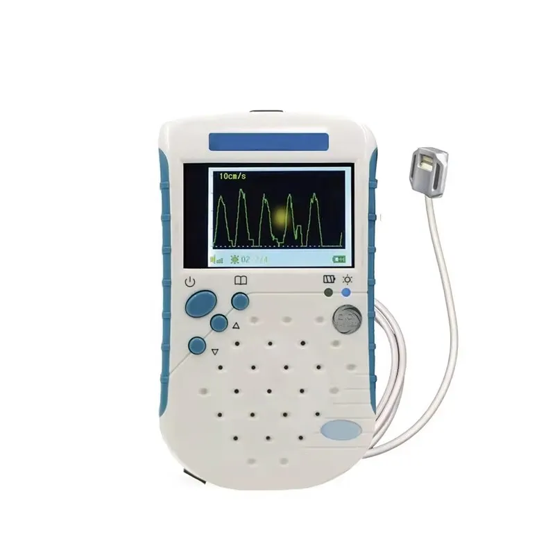 Vet Vascular Doppler Portable Animal Blood Flow Monitor Veterinary Ultrasonic Vascular Doppler Machine