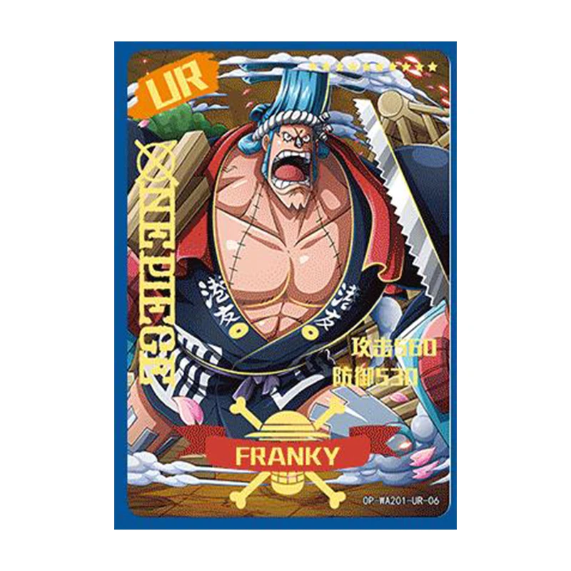 Anime ONE PIECE Rare UR Reflections Flash Cards Burukku Chopper Franky Usopp Toys for boys Collectible Cards Birthday Gifts