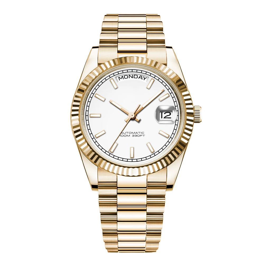 Custom Logo Men Watch luxury nh36/ST1644 Automatic 36MM/39MM Wristwatches Sapphire Waterproof Diving  Date dress Watch Men Reloj